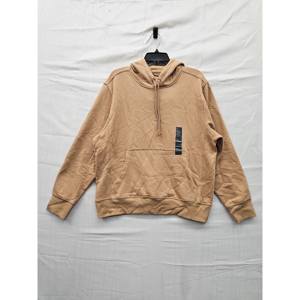 All‎ in Motion Mens Pullover Hoodie Brown Cotton Blend Athletic Size Medium
